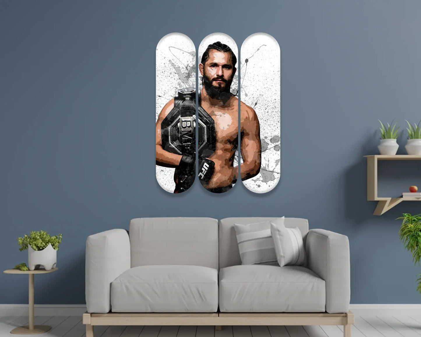 Jorge Masvidal Acrylic Skateboard Wall Art 