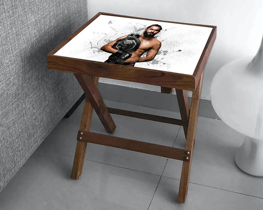 Jorge Masvidal Splash Effect Coffee and Laptop Table