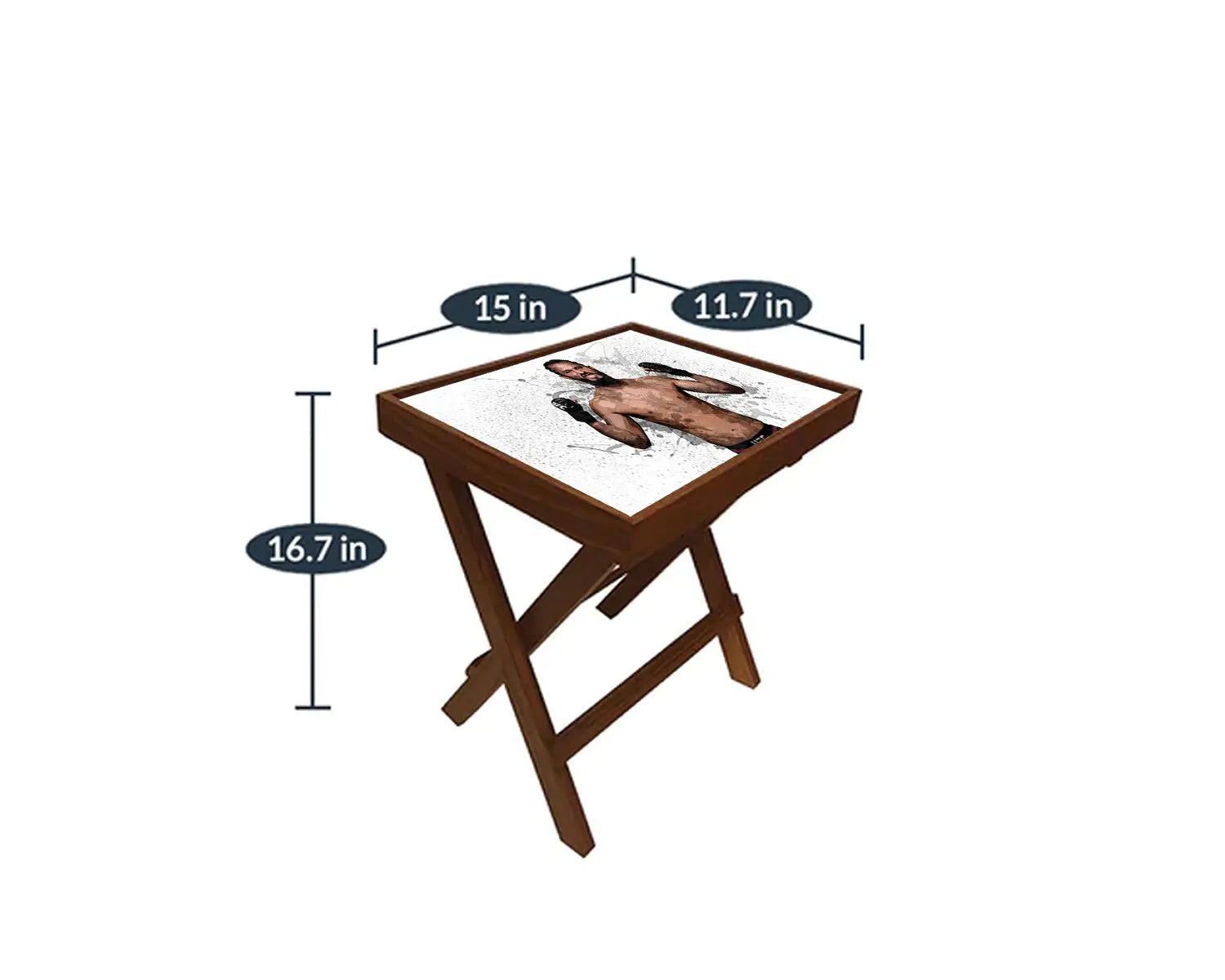 Jorge Masvidal Splash Effect Coffee and Laptop Table 