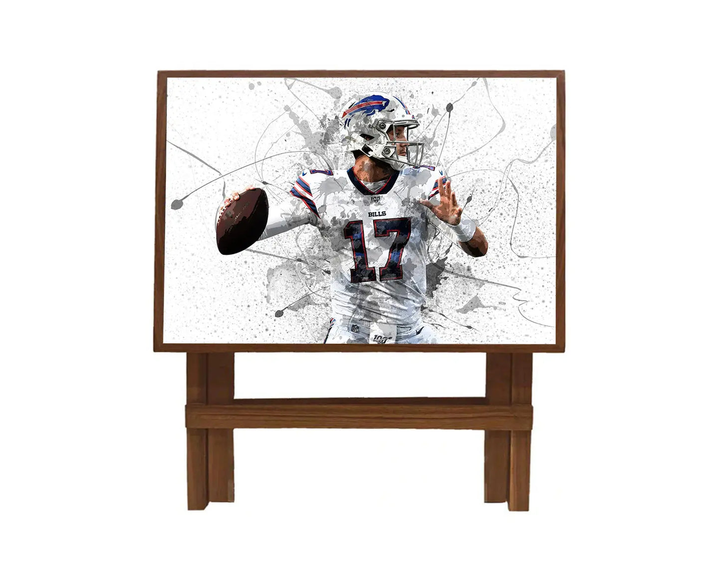 Josh Allen Splash Effect Coffee and Laptop Table 