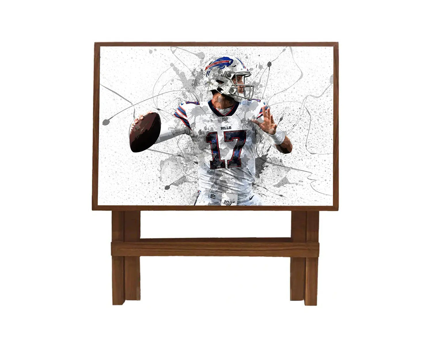 Josh Allen Splash Effect Coffee and Laptop Table 