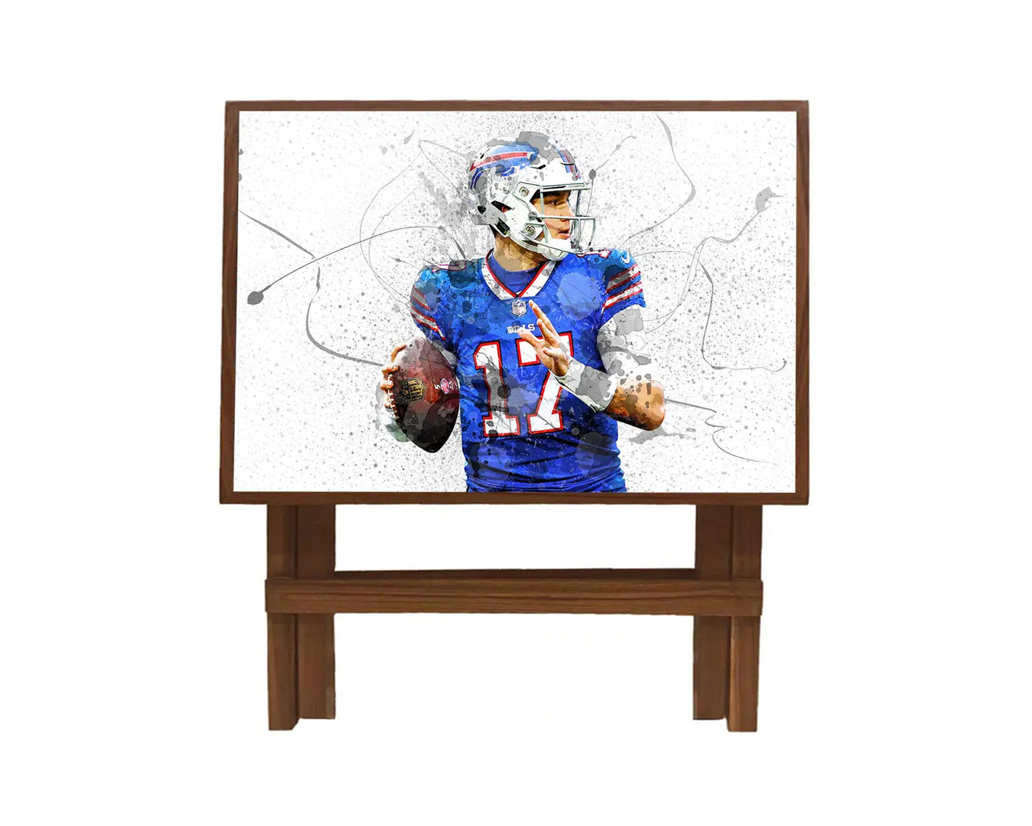 Josh Allen Splash Effect Coffee and Laptop Table 