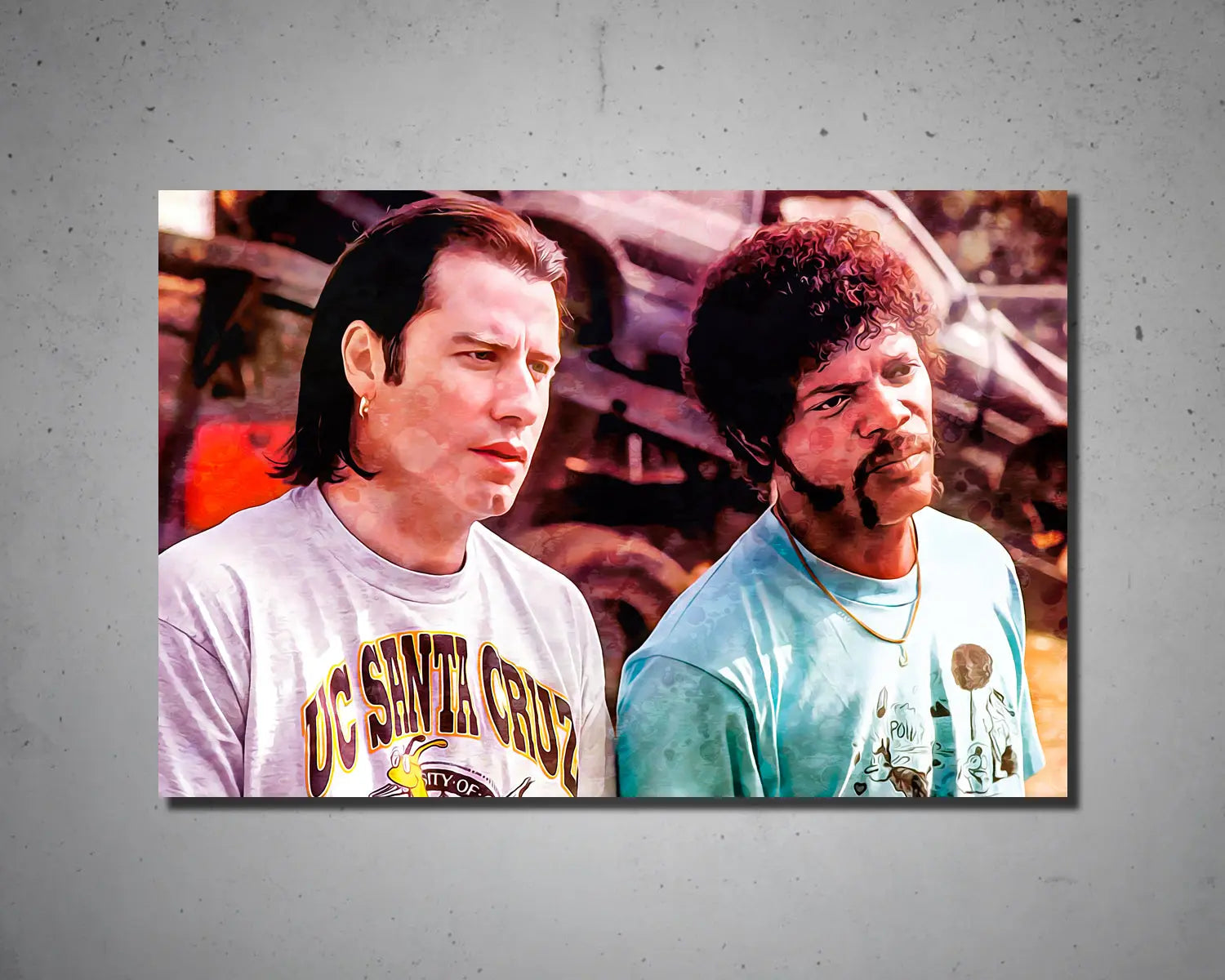 Jules And Vincent Multicolour Wall Art 