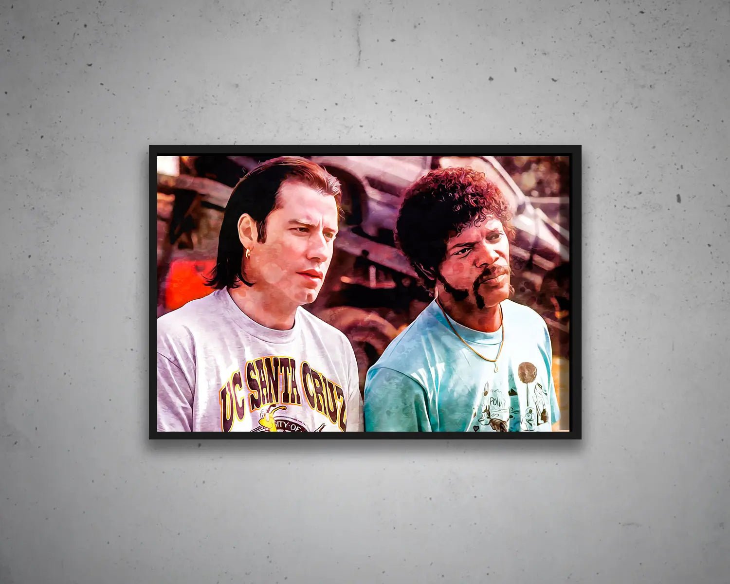 Jules And Vincent Multicolour Wall Art 