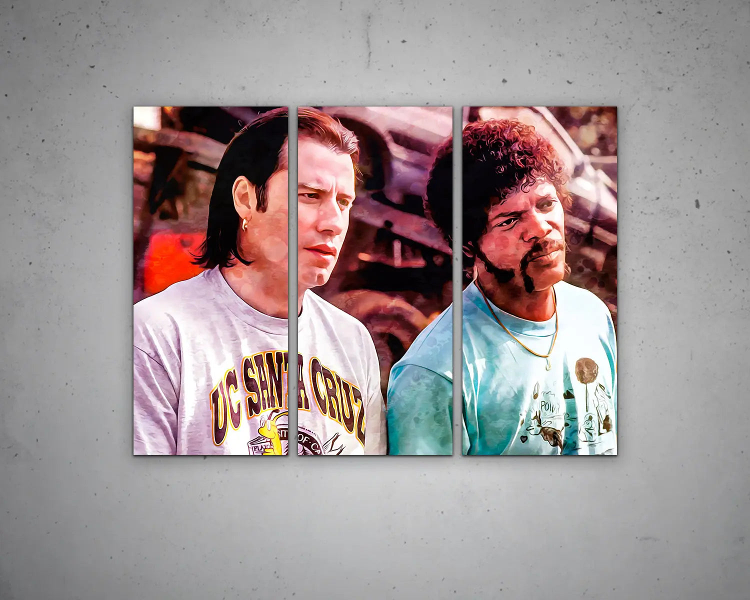 Jules And Vincent Multicolour Wall Art 