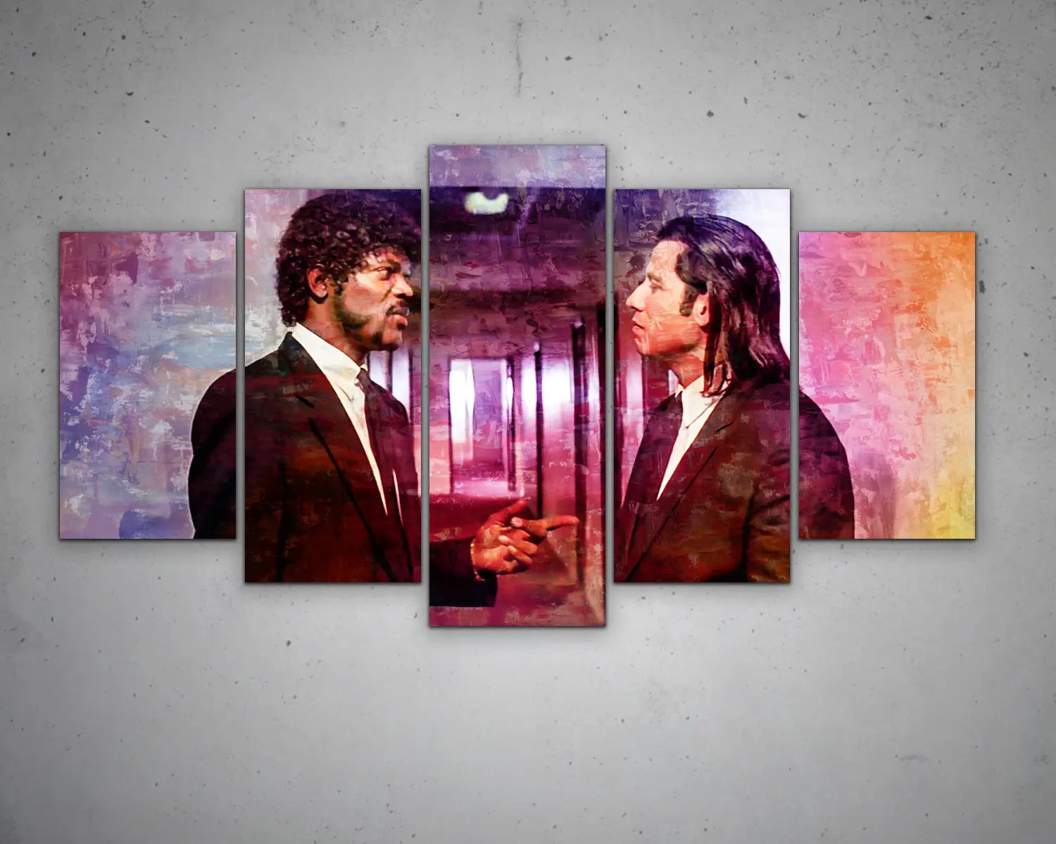 Jules And Vincent See Multicolour Wall Art 