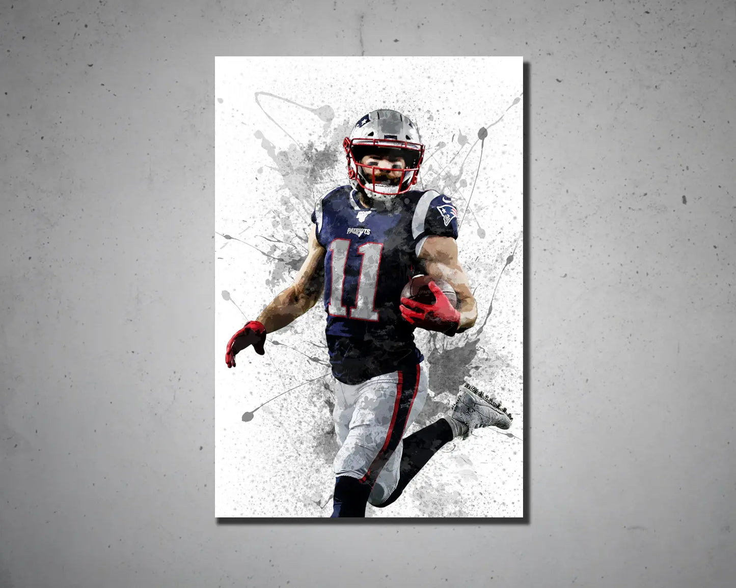 Julian Edelman Canvas Wall Art 