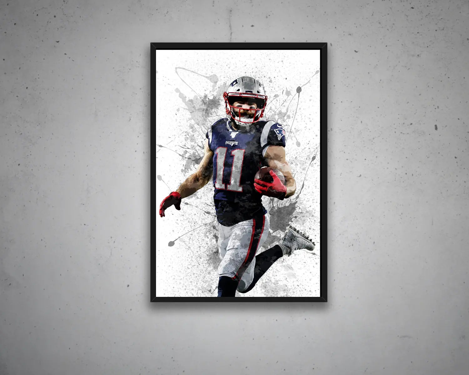 Julian Edelman Canvas Wall Art 