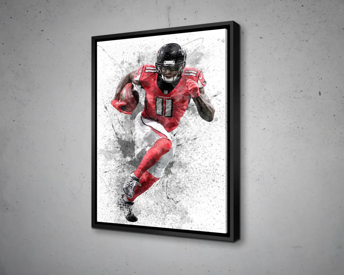 Julio Jones Canvas Wall Art 