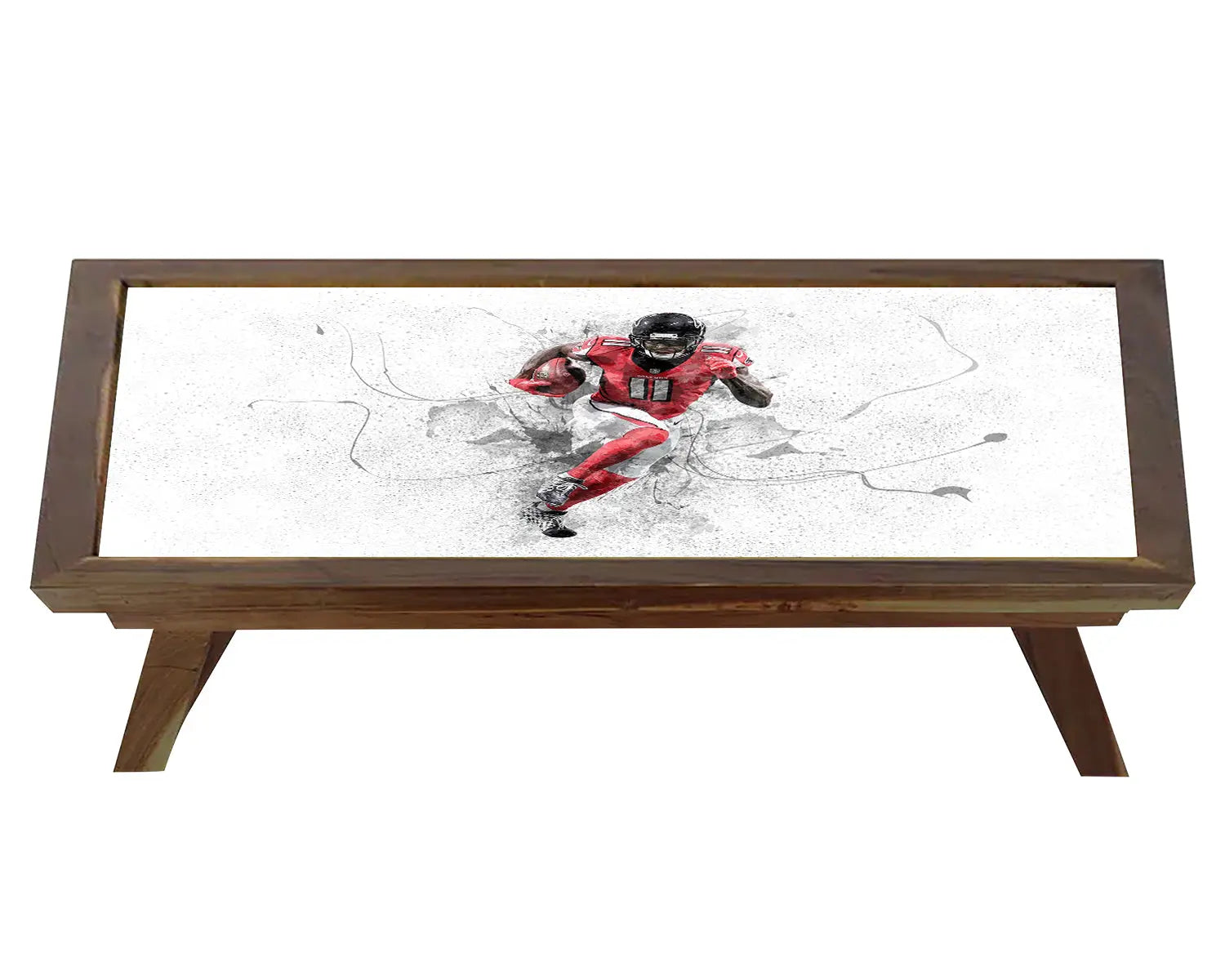 Julio Jones Splash Effect Coffee and Laptop Table 