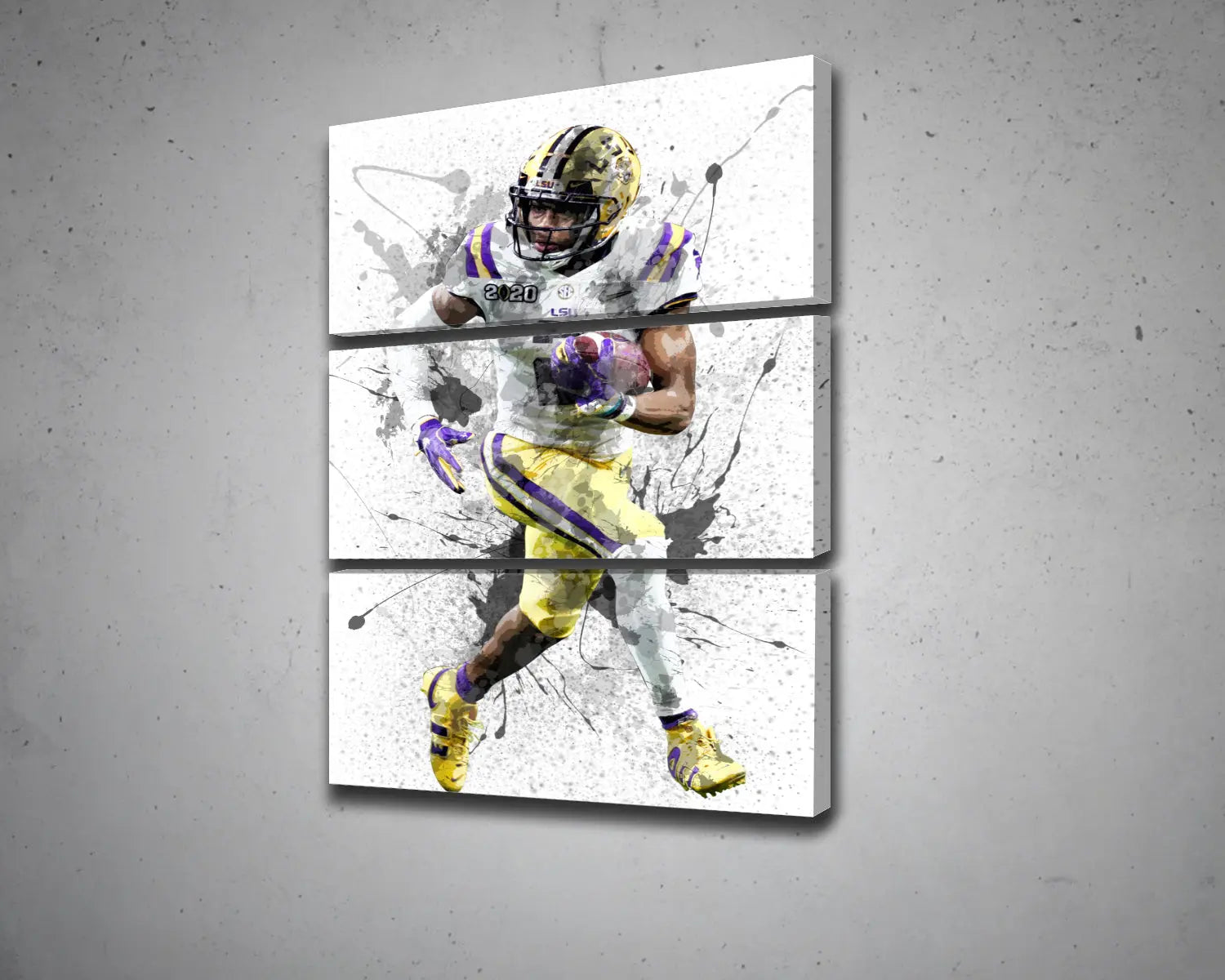 Justin Jefferson Canvas Wall Art 