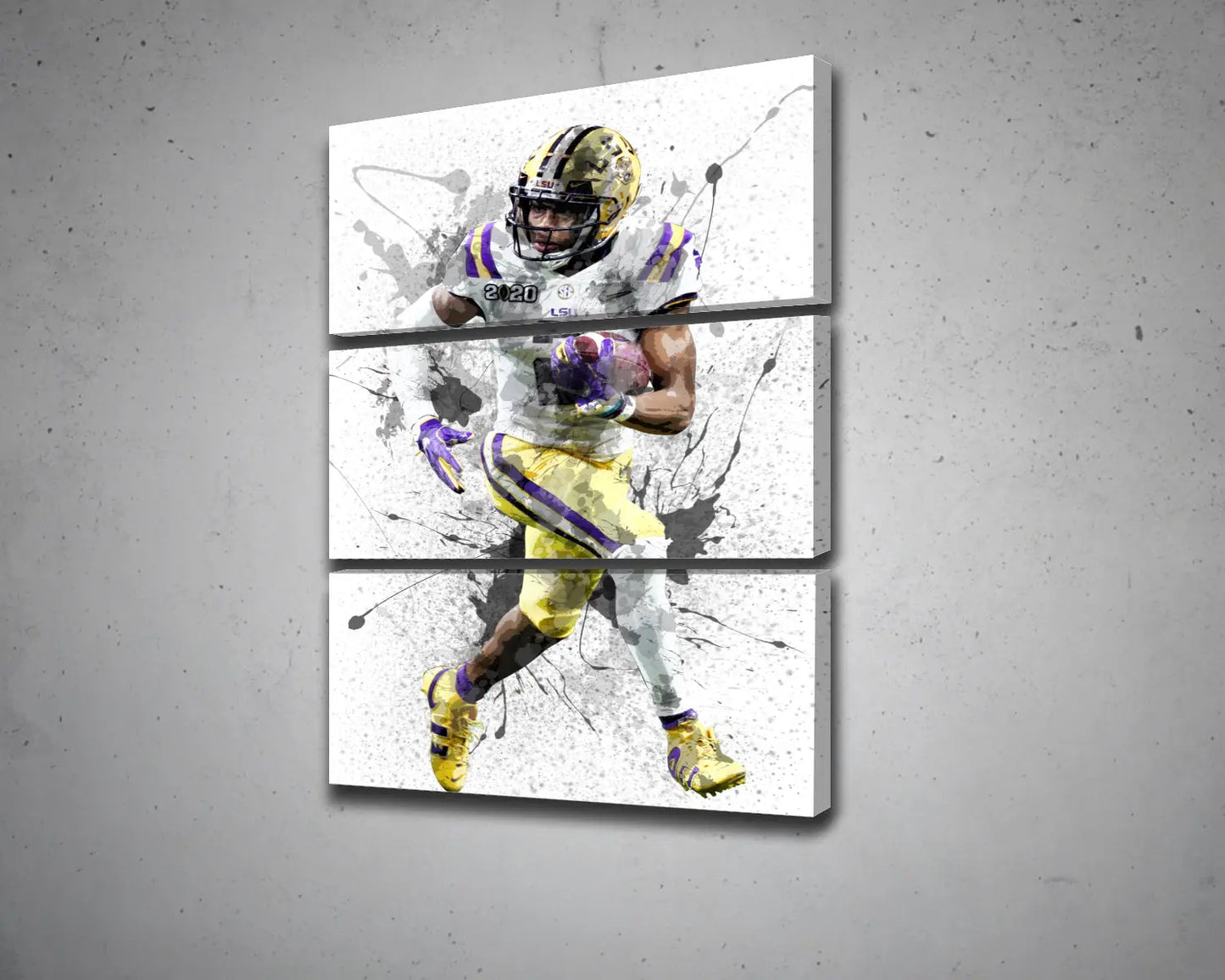 Justin Jefferson Canvas Wall Art 