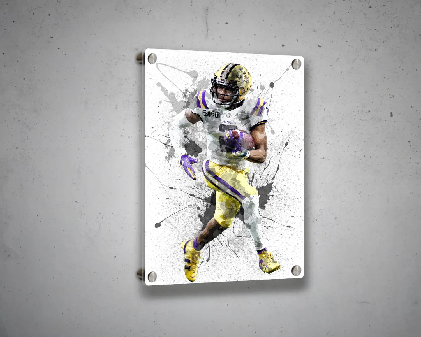 Justin Jefferson Canvas Wall Art 