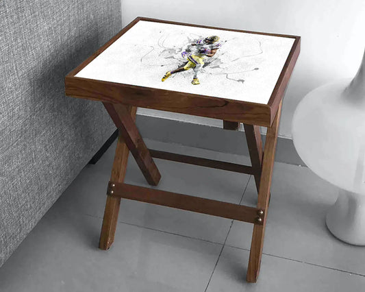 Justin Jefferson Splash Effect Coffee and Laptop Table