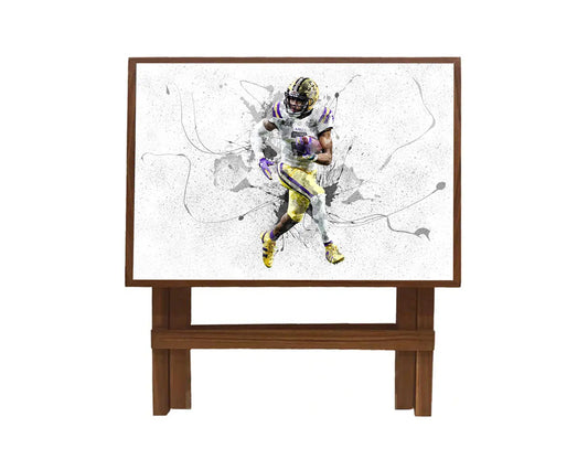 Justin Jefferson Splash Effect Coffee and Laptop Table 