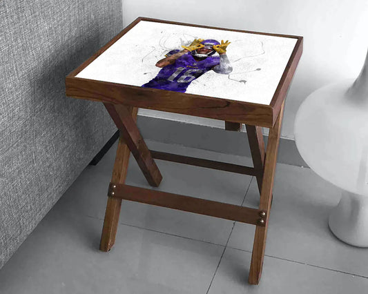 Justin Jefferson Splash Effect Coffee and Laptop Table