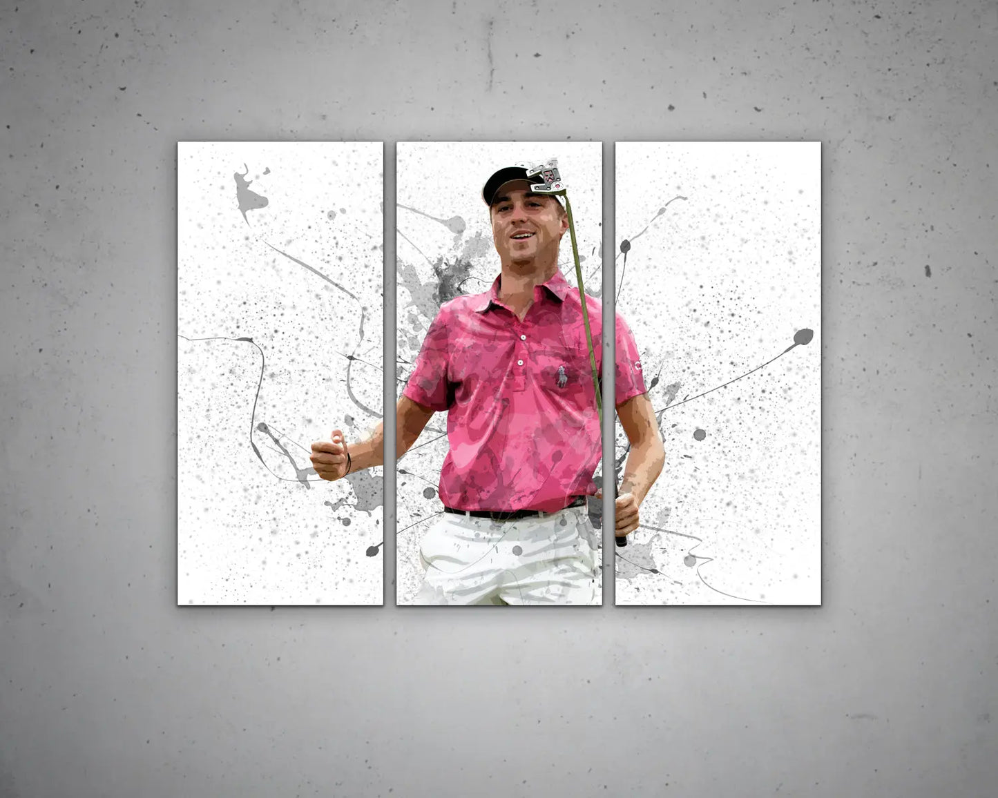 Justin Thomas Canvas Wall Art 