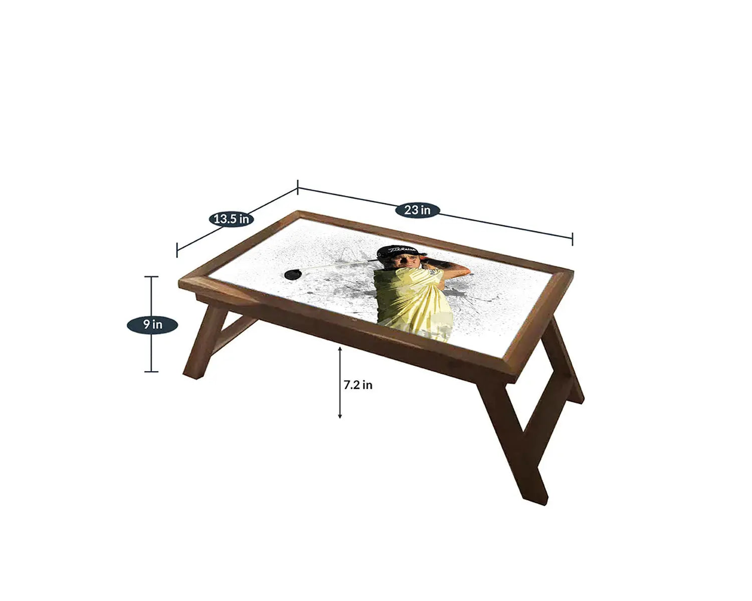 Justin Thomas Splash Effect Coffee and Laptop Table 