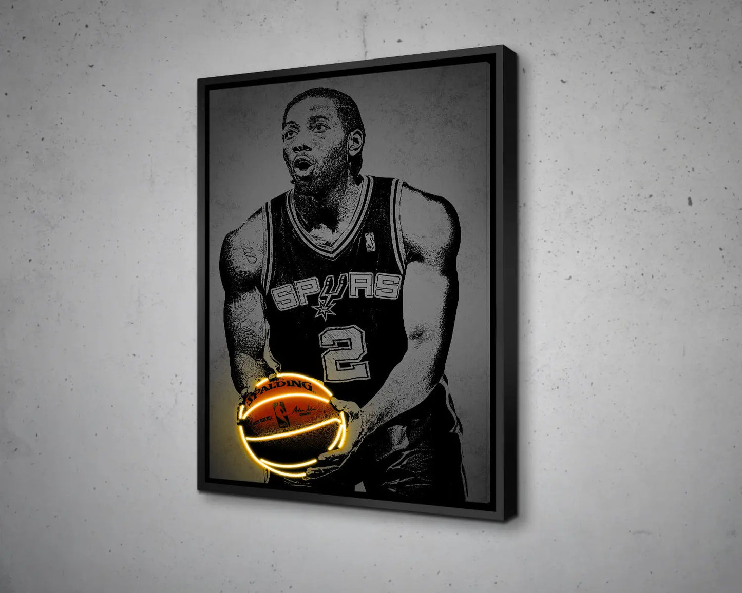 Kawhi Leonard Canvas Wall Art 