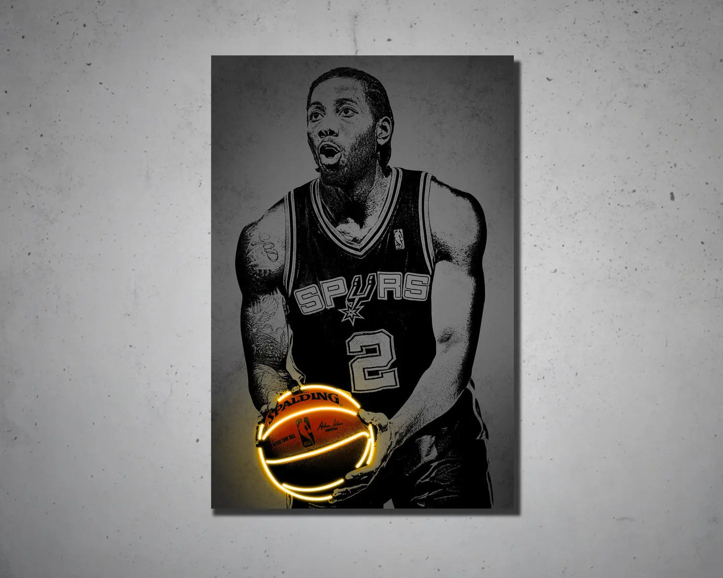 Kawhi Leonard Canvas Wall Art 