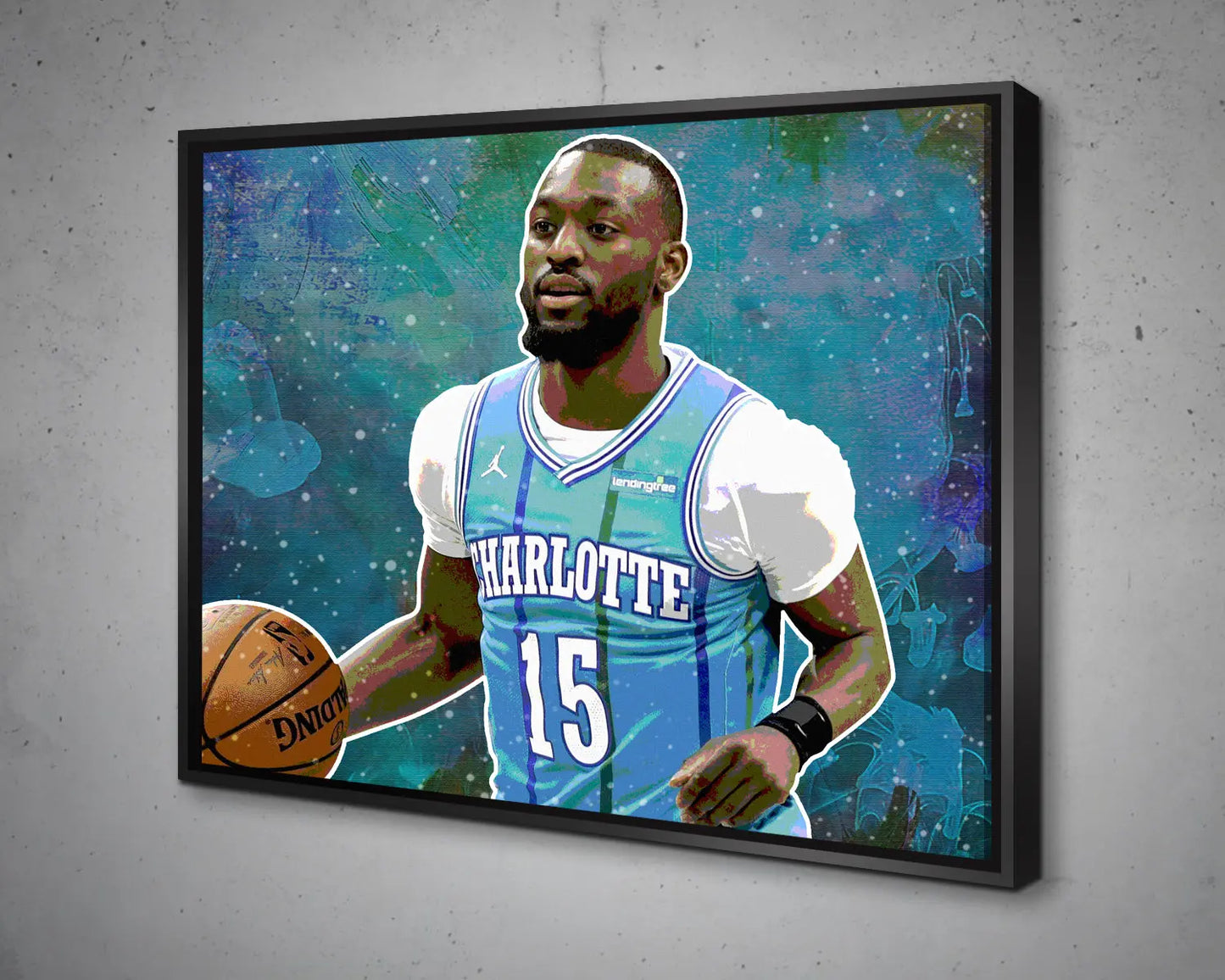 Kemba Walker Multicolour Wall Art 