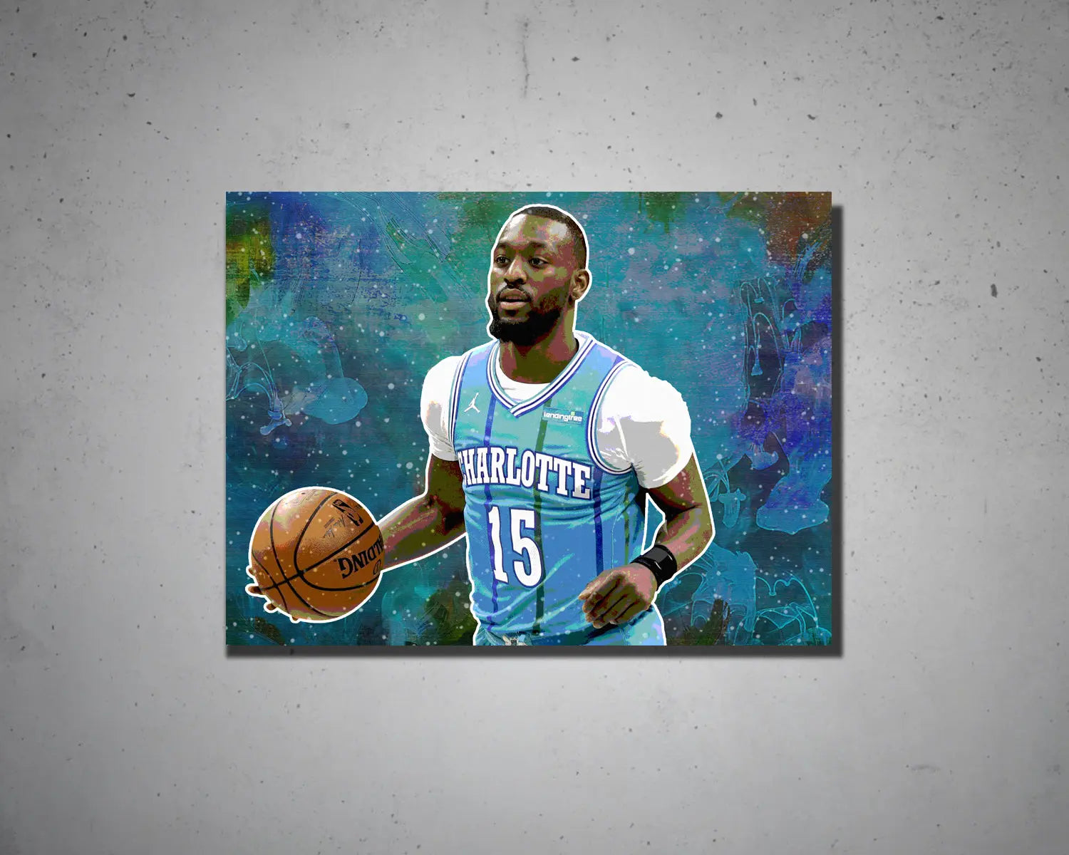 Kemba Walker Multicolour Wall Art 