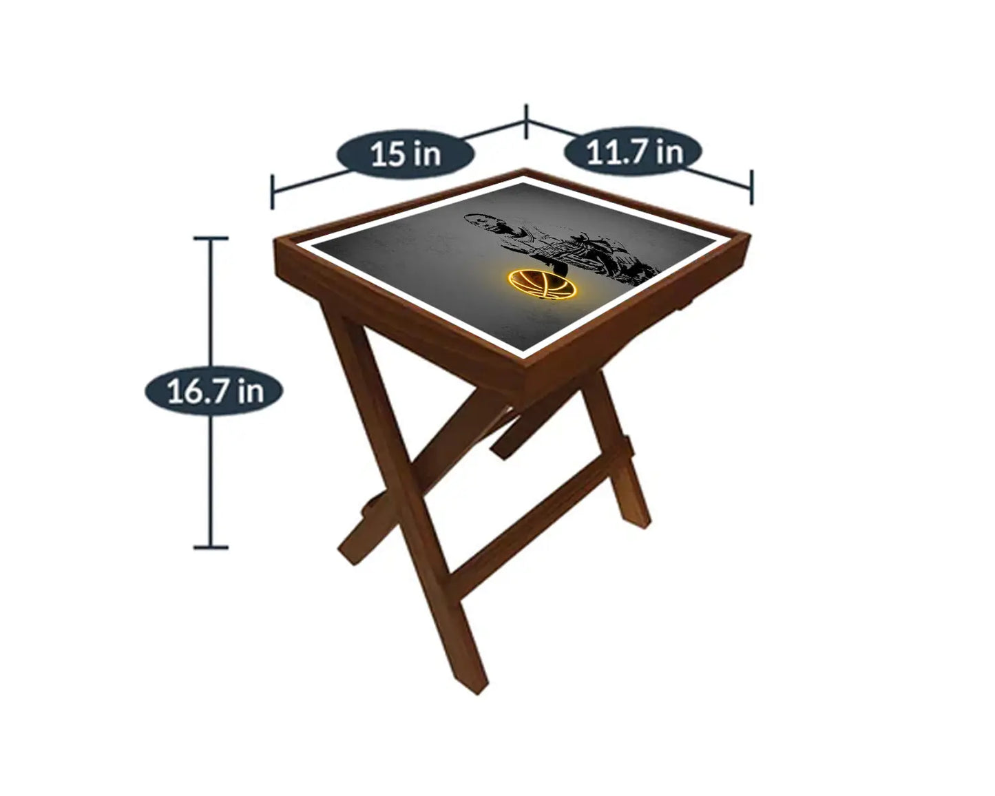 Kemba Walker Neon Effect Coffee and Laptop Table 