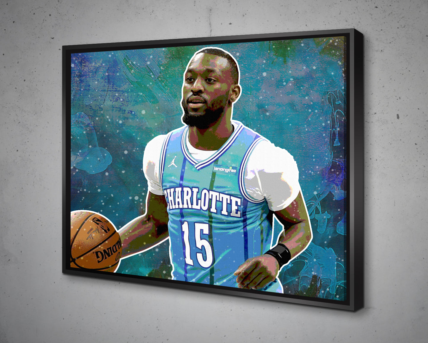 Kemba Walker Multicolour Wall Art 