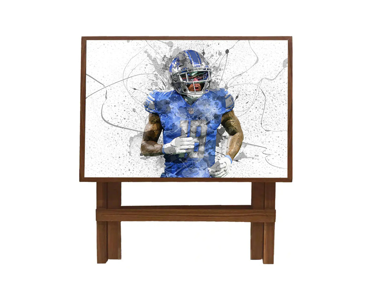 Kenny Golladay Splash Effect Coffee and Laptop Table 
