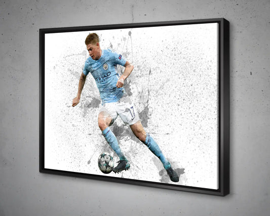 Kevin De Bruyne Canvas Wall Art 