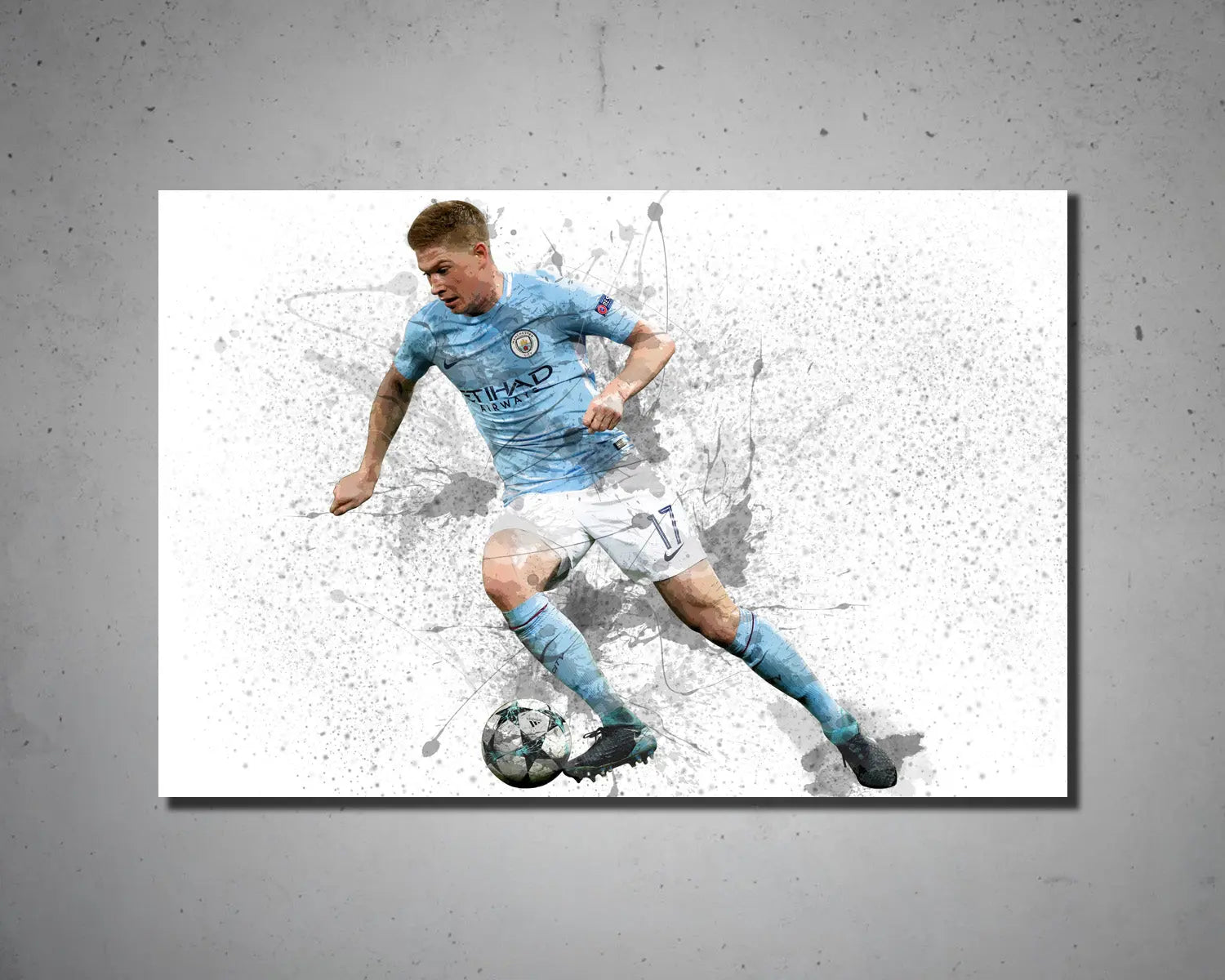Kevin De Bruyne Canvas Wall Art 