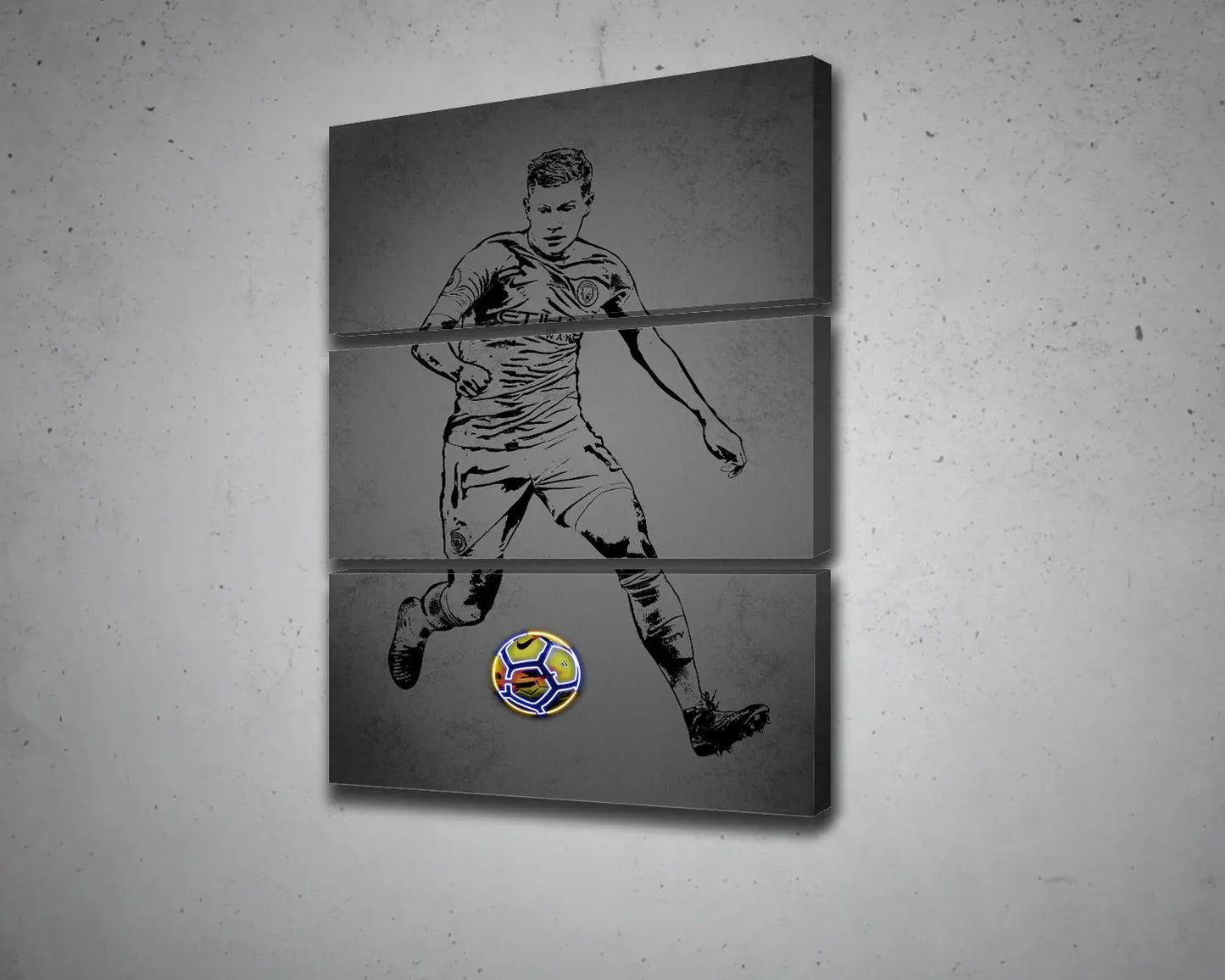 Kevin De Bruyne Canvas Wall Art 