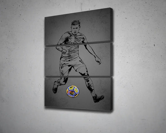 Kevin De Bruyne Canvas Wall Art 