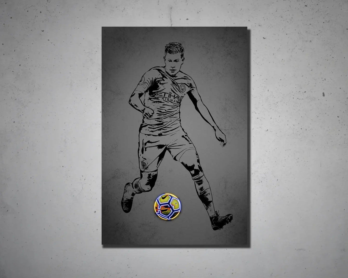 Kevin De Bruyne Canvas Wall Art 