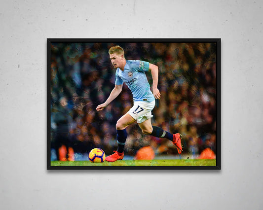 Kevin De Bruyne Multicolour Wall Art 
