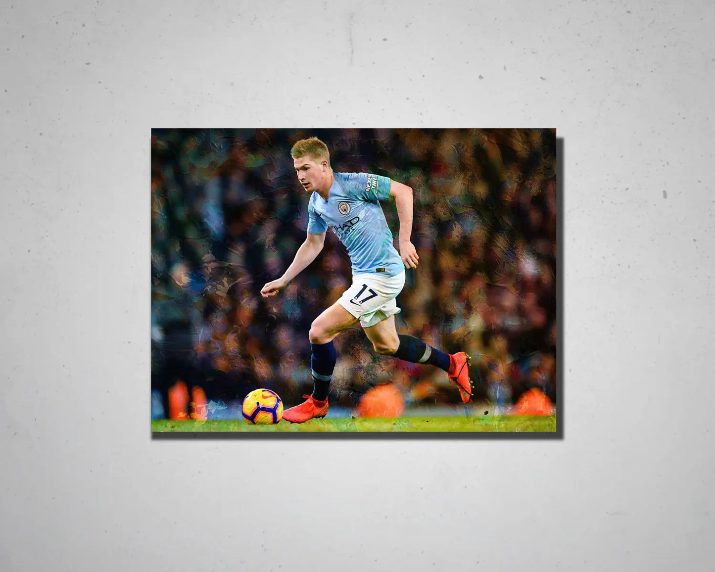 Kevin De Bruyne Multicolour Wall Art 
