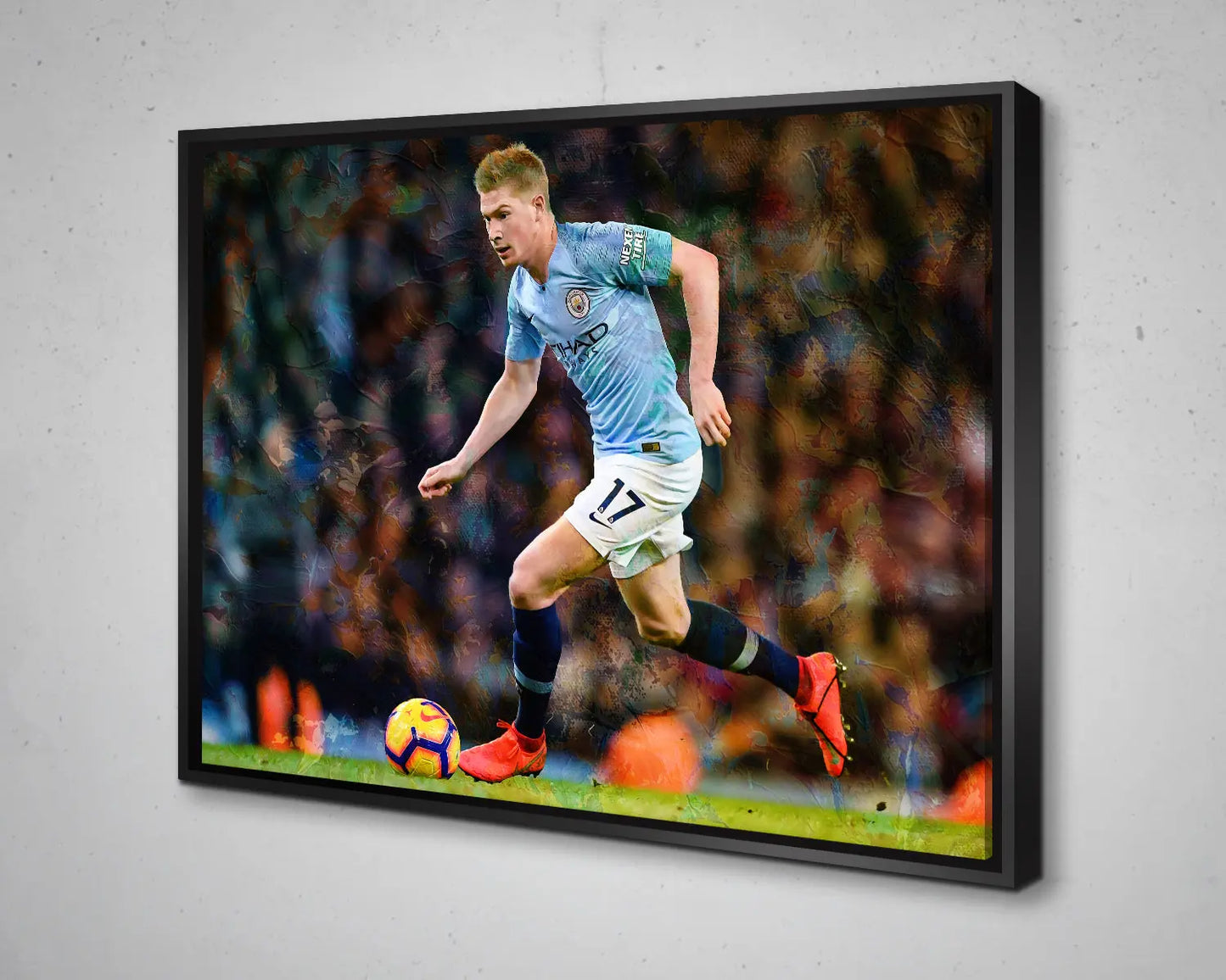 Kevin De Bruyne Multicolour Wall Art 