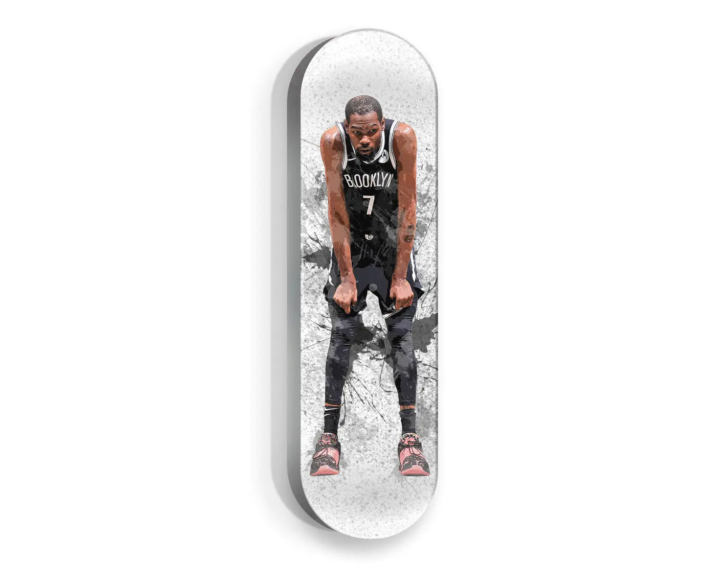 Kevin Durant Acrylic Skateboard Wall Art 
