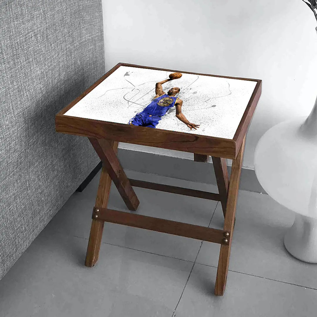 Kevin Durant Splash Effect Coffee and Laptop Table 