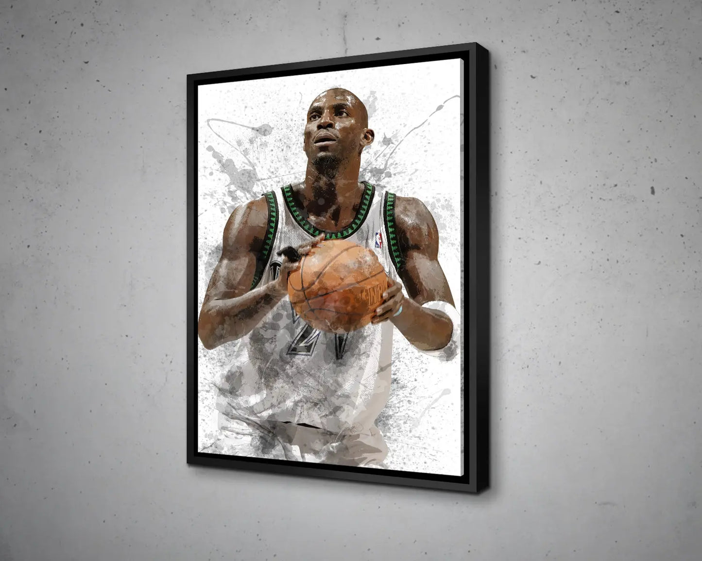 Kevin Garnett Canvas Wall Art 