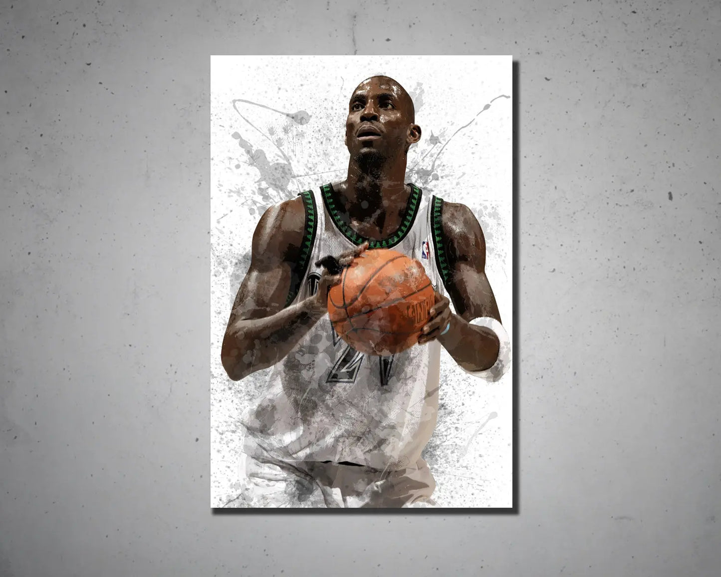 Kevin Garnett Canvas Wall Art 