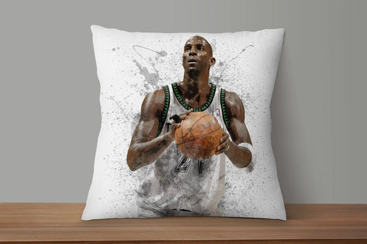 Kevin Garnett Splash Effect Pillow