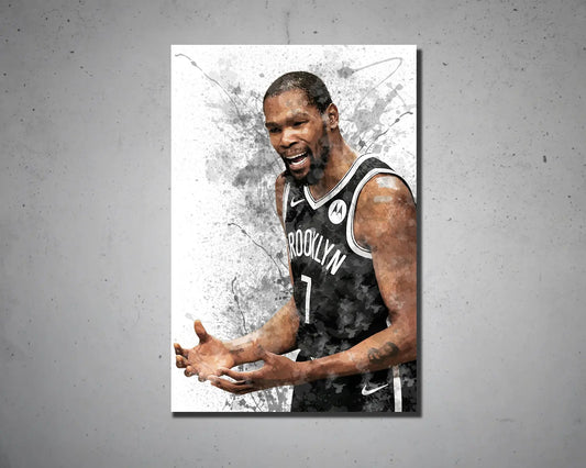 Kevin durant Canvas Wall Art 