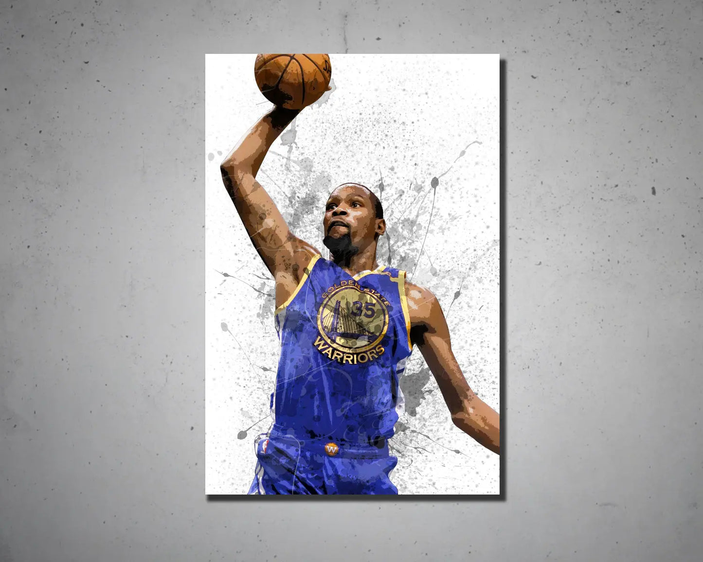 Kevin durant Canvas Wall Art 
