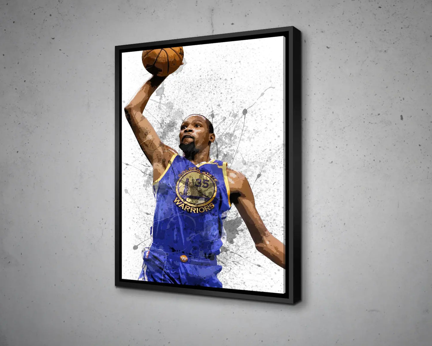 Kevin durant Canvas Wall Art 
