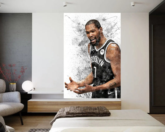 Kevin durant Splash Effect Wallpaper