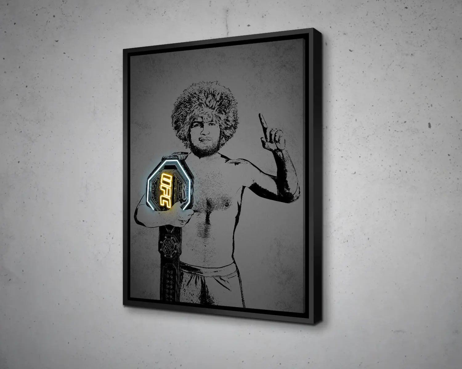 Khabib Nurmagomedov Canvas Wall Art 