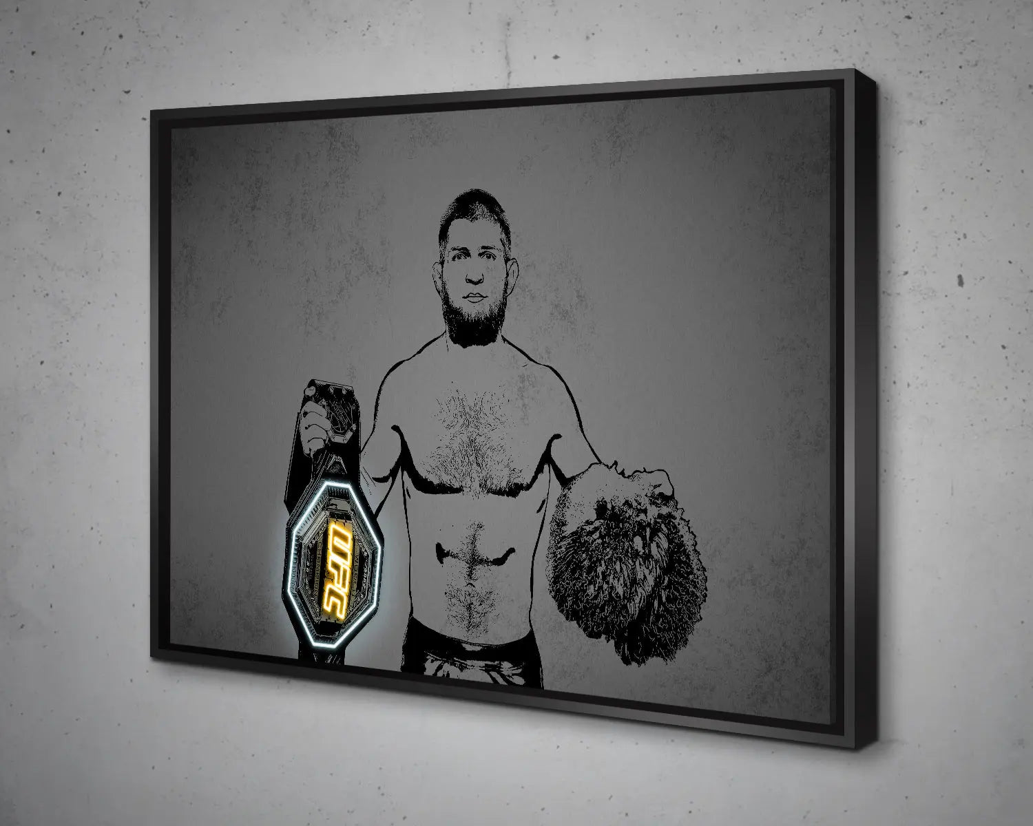 Khabib Nurmagomedov Canvas Wall Art 