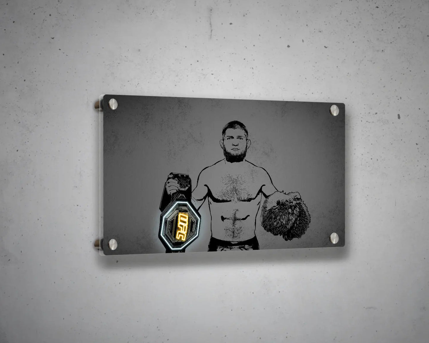 Khabib Nurmagomedov Canvas Wall Art 