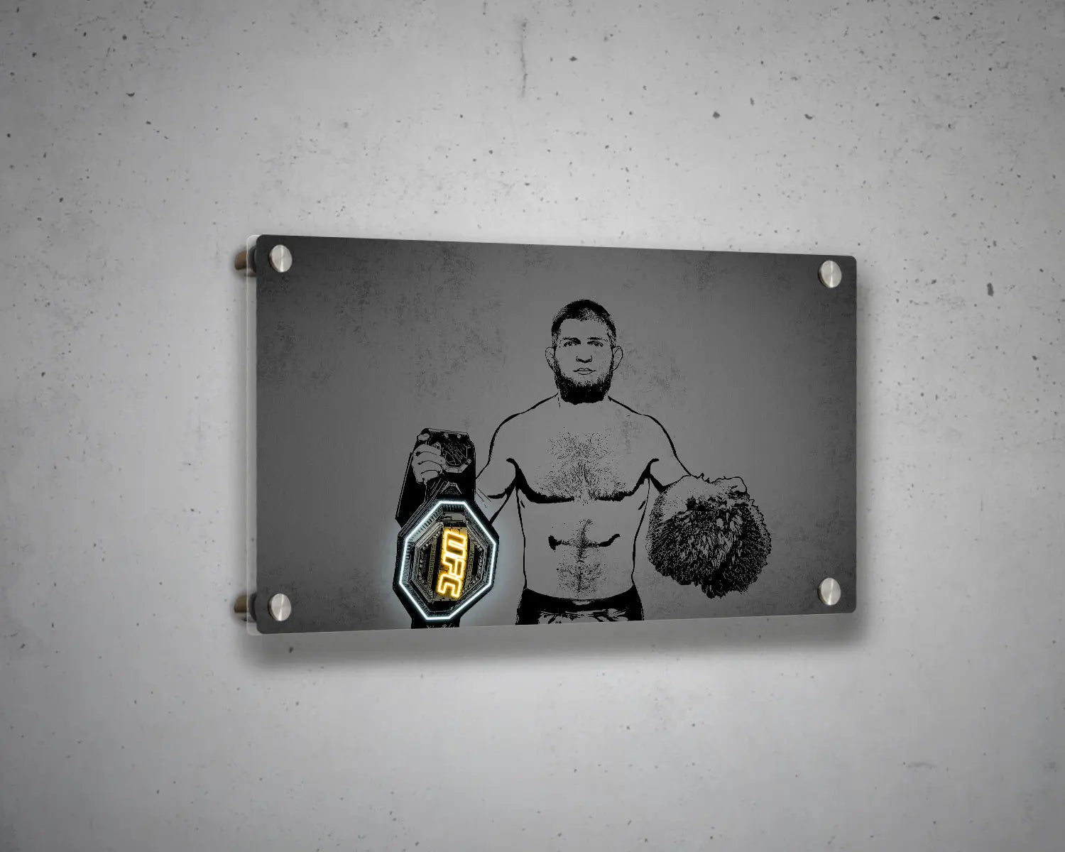 Khabib Nurmagomedov Canvas Wall Art 